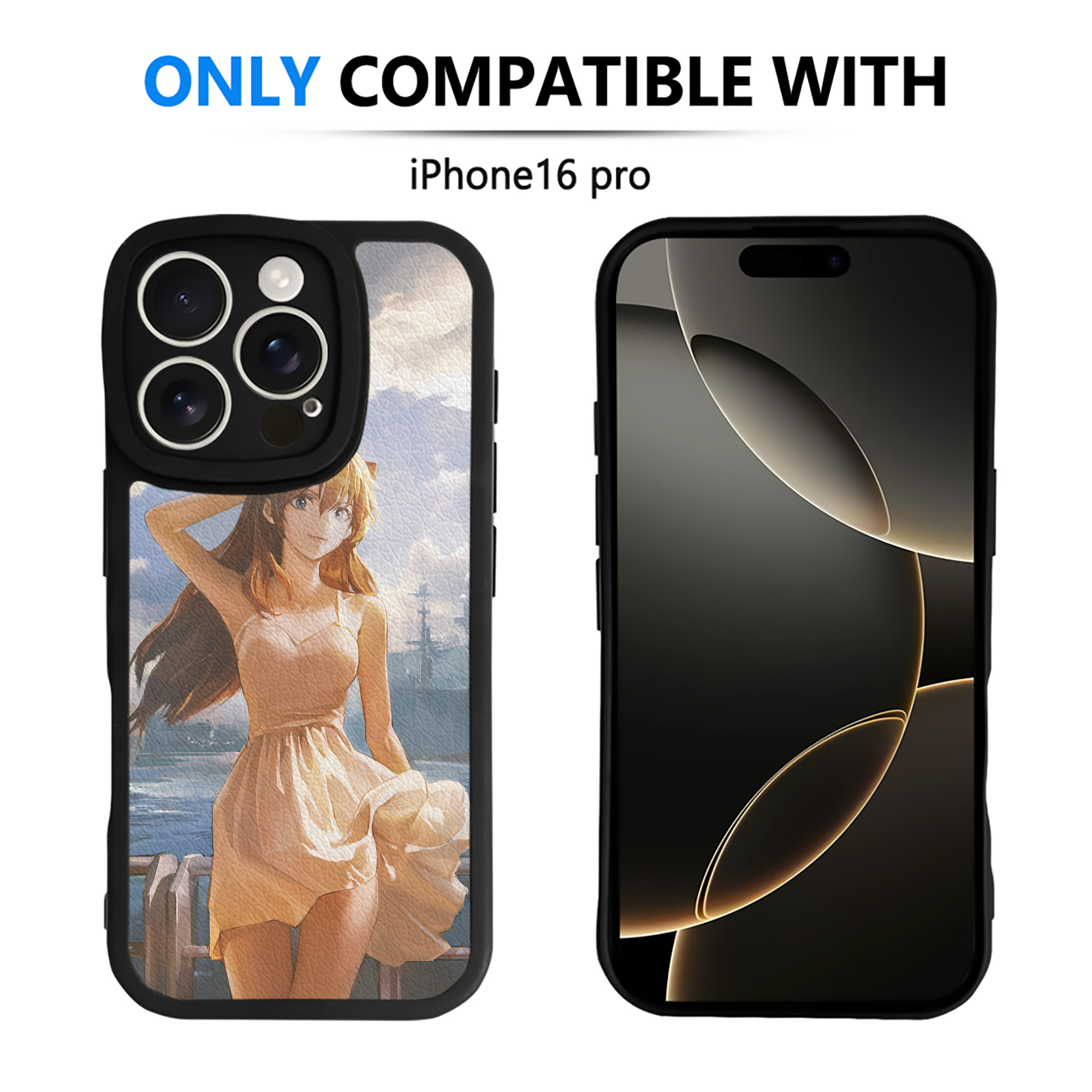 （画像用） EVA 新世紀エヴァンゲリオン 【iPhone 16シリーズ対応】シリコンスマホケース（レザー調） 材質：シリコン